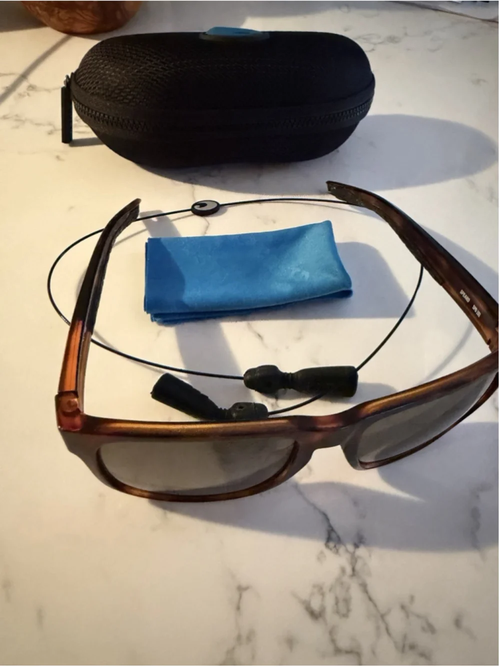 Costa Del Mar Sunglasses Spearo SPO 191 Brown Tortoise Square